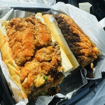 Fish Sandwich and Fries